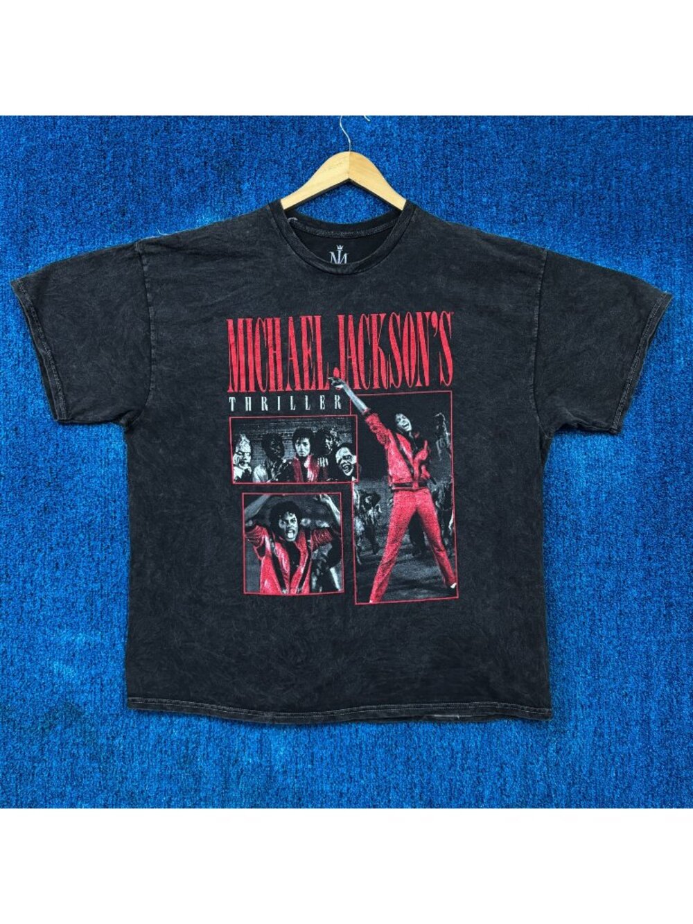 Michael Jackson Mineral Wash T-Shirt Size Extra Large